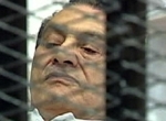 Mubarak Put on Trial Inside Wire Cage